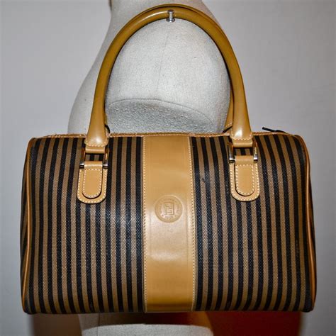 vintage striped fendi bag|authentic fendi bags for sale.